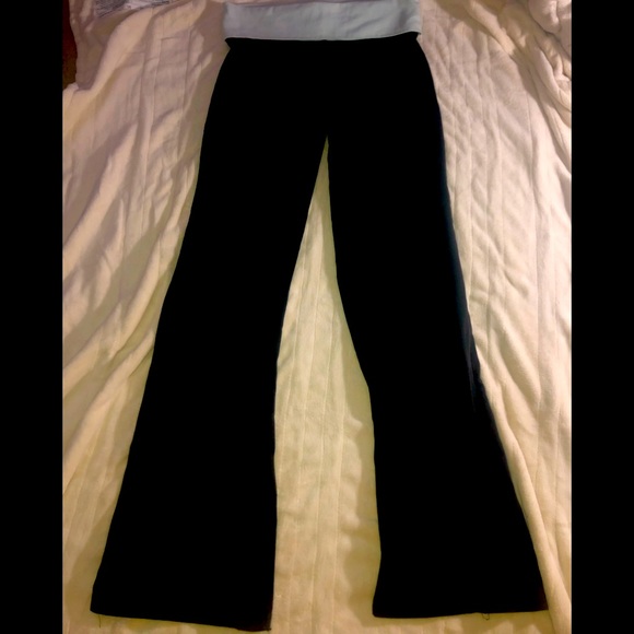Blue and black PINK/ Victoria Secret pants - Picture 1 of 2